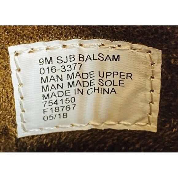 ST JOHN'S BAY BROWN MEMORY FOAM CASUAL DRESS MEN'S 9M SHOES NEW - Picture 8 of 8